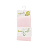 Biorganic Klasik Düz Pembe Külotlu Çorap